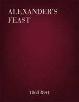 Alexander's Feast SATB Full Score cover